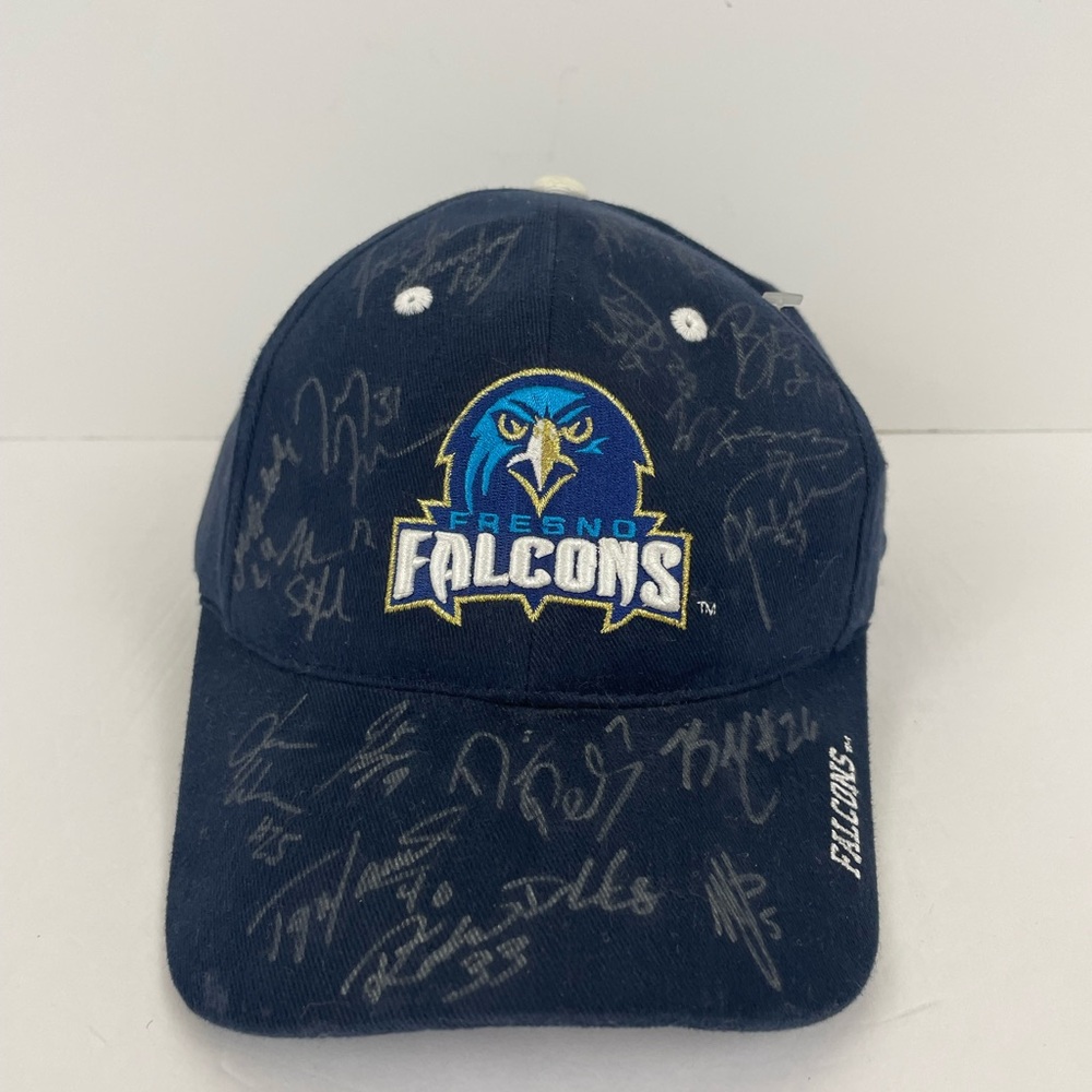 Fresno Falcons Autographed ECHL Hat